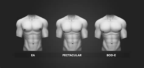 Sims 4 Body Presets Male
