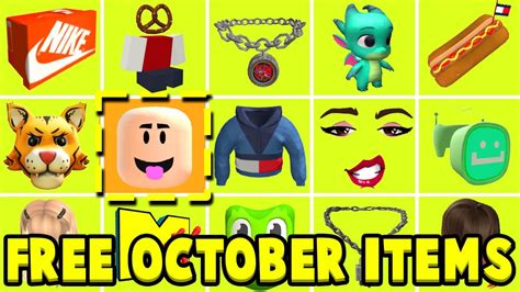 All New October 2022 Roblox Promo Codesevent Items Working Free Items
