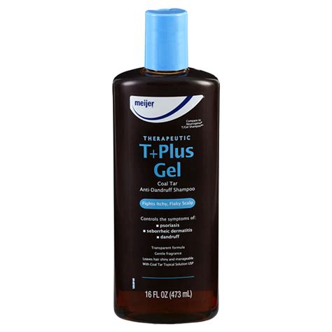 Meijer Therapeutic Tplus Gel Coal Tar Anti Dandruff Shampoo 16 Oz Shipt