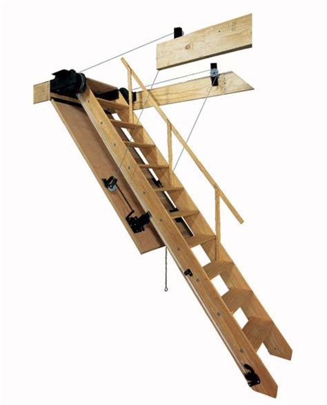 Bessler Folding Attic Stairs Model 100 Attic Stairs For Old Houses