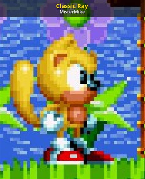 Classic Ray Sonic Mania Mods