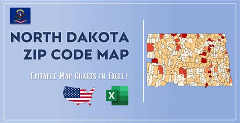 north dakota zip codes list