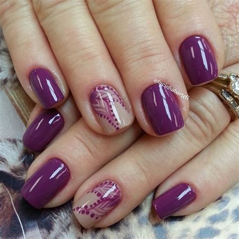 Pin By Natalia Skoczylas On Nails Purple Nail Art Designs Purple