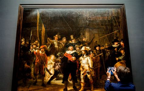 Rijksmuseum Gaat Nachtwacht Van Rembrandt Van Rijn Restaureren Foto