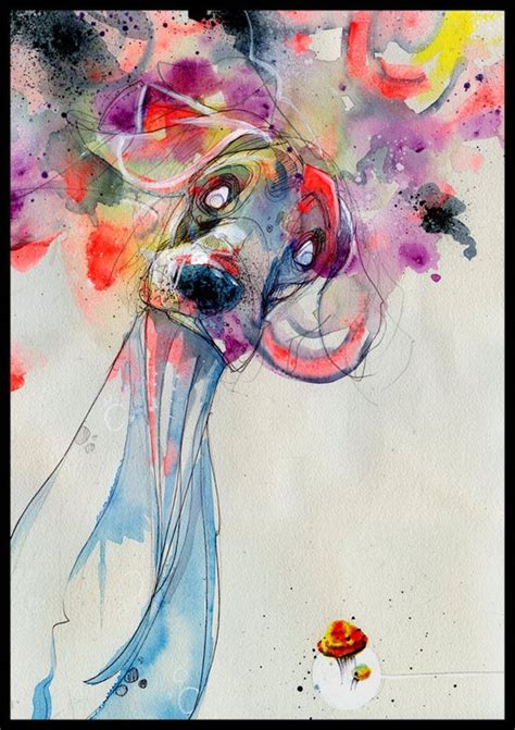 Catawiki.com has been visited by 100k+ users in the past month Dog Art Print Dog Wall Art Print of Original Watercolor