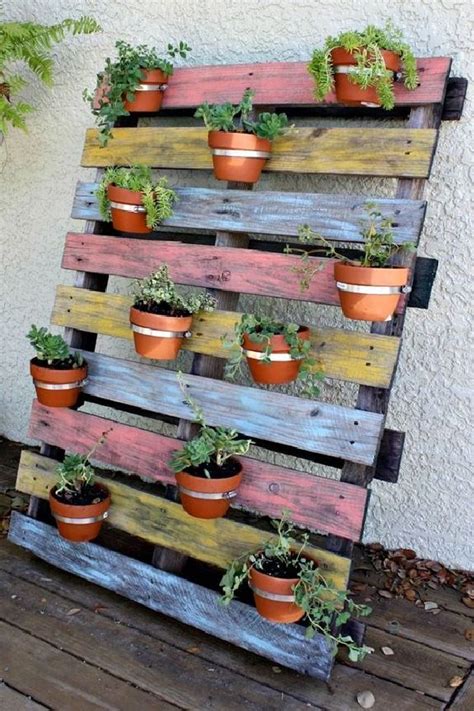 Pallet Plant Stand