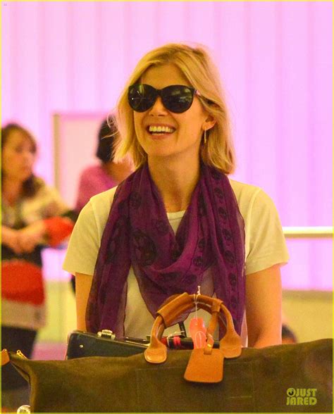 Rosamund Pike Lax Arrival After Gone Girl Casting News Photo