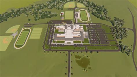 Mecklenburg Middle School High School Complex Architectural Concept