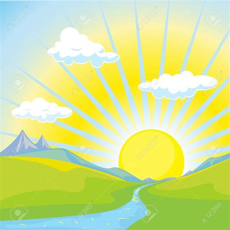 Mountain Sunrise Clipart 20 Free Cliparts Download Images On