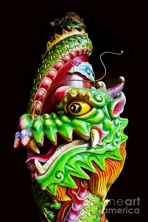 Chinese Dragon Head Photograph By Istvan Fekete Fine Art America