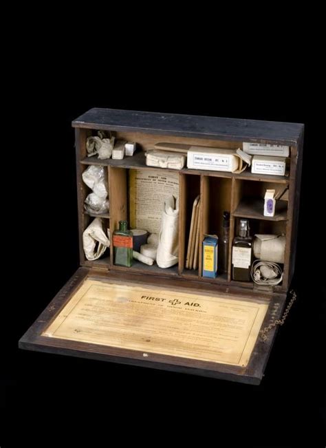 industrial first aid kit united kingdom 1924 1930 science museum group collection first