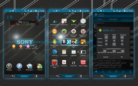 Install Custom Xperia Sony Theme On Rooted Xperia Device