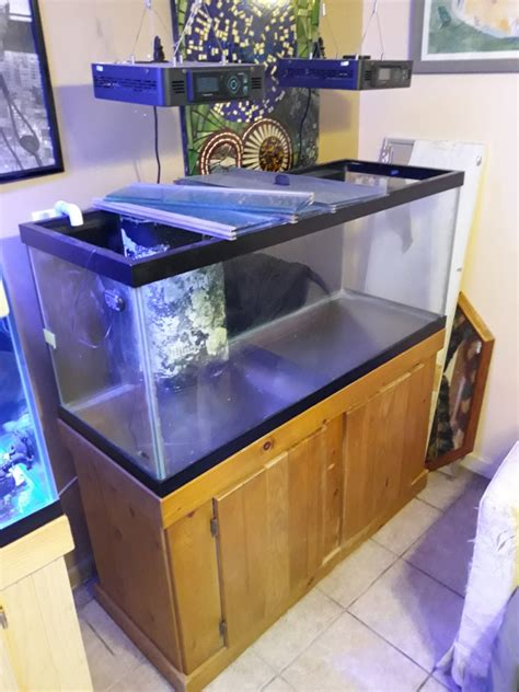 75 Gallon Reef Tank With Sump And Stand Ato Reef2reef Saltwater And