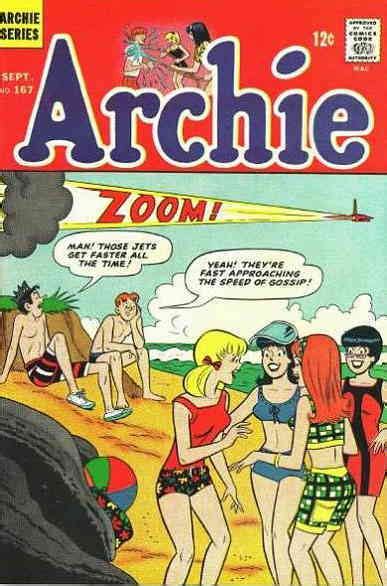 Archie 167 Vg Archie Low Grade Comic Beach Bikini Comic Books