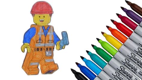 Everything is awesome with emmet and wylde style and all the lego movie stars. The Lego Movie Emmet Coloring page 2017 New HD Video for ...