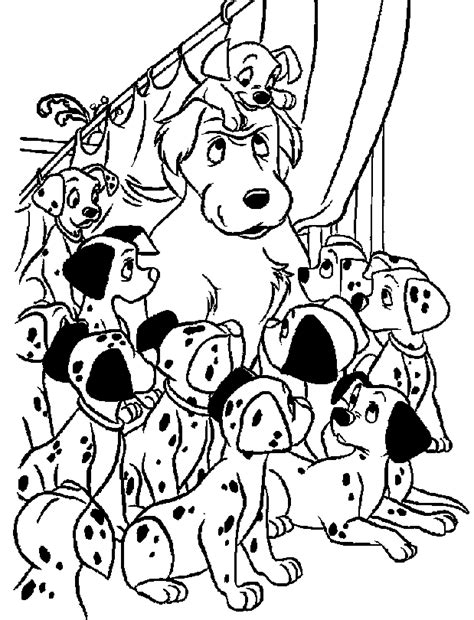 101 dalmatians Coloring Pages