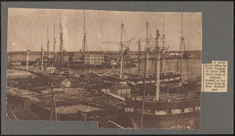 Whaling Vessels Docked In New Bedford David Duff And Son Coal Pocket