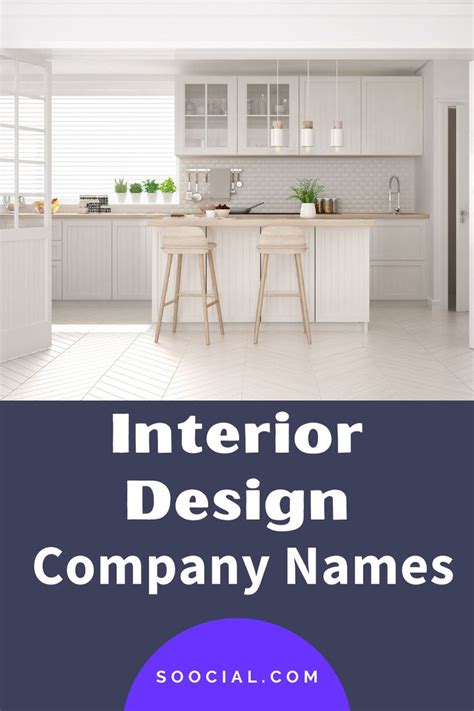 407 Creative Interior Design Company Name Ideas