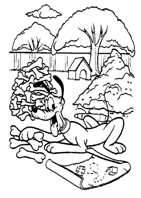 Printable Pluto Coloring Pages For Kids Pluto Kids Coloring Pages