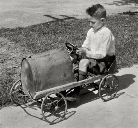 Lovely Vintage Photos Of Kids With Their Pedal Cars ~ Vintage Everyday