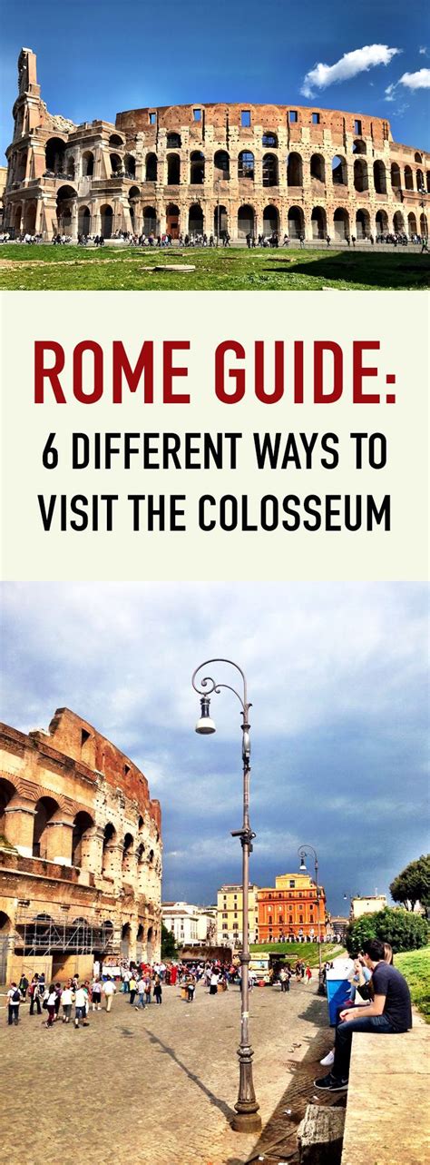The Best Colosseum Tours To Take And Why Map The Roman Guy Italy