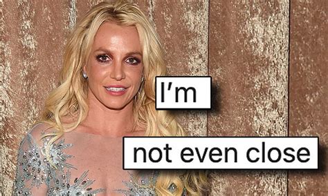 Britney Spears Says Shes Not Even Close To Revealing Full Extent Of Conservatorship Ordeal