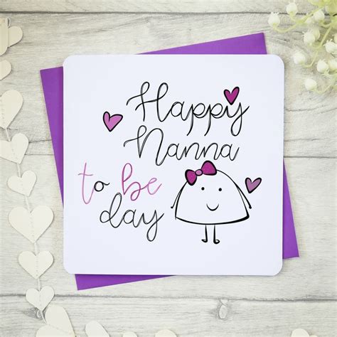 Happy Grandmother To Be Day Fun Card By Parsy Card Co Happy Birthday