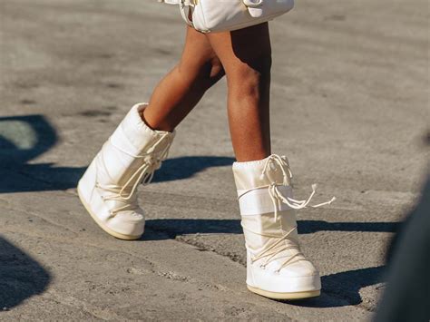 How To Style Moon Boots 9 Outfit Ideas And The Best Pairs Who What Wear