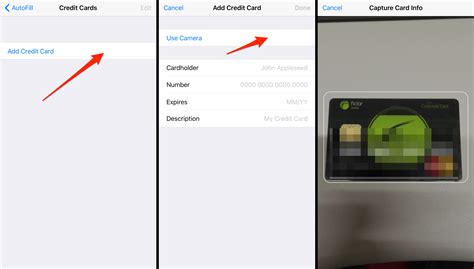 Scroll down and tap safari. AutoFill Credit Card Information in Safari | iPhone-Tricks.com