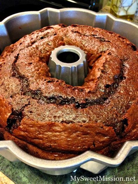 Easy cake mix cake with pudding and sour cream. Triple Chocolate Sour Cream Bundt Cake - FOOD DAILY