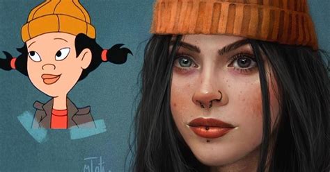 artist makes more realistic versions of cartoon characters and the result is amazing bored panda