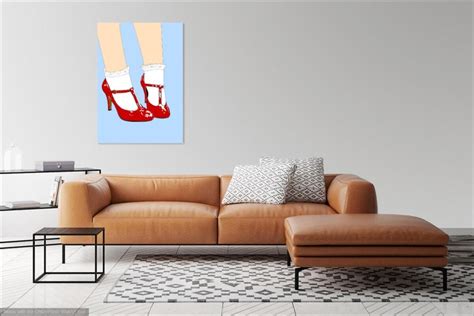 Red High Heels Print Fashion Art Heels Art Art Print Wall Etsy Uk