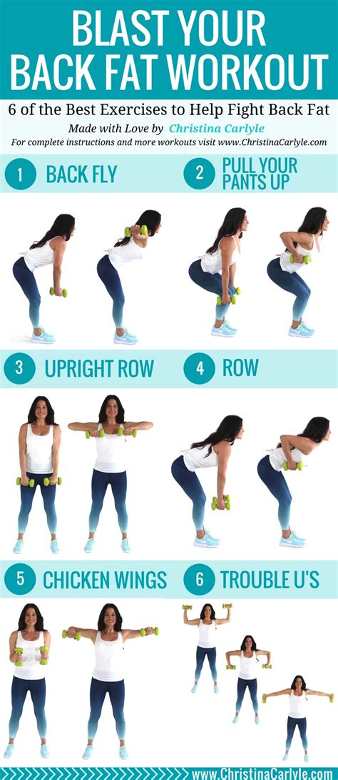 The Best Fat Burning Back Exercises With Dumbbells For Women