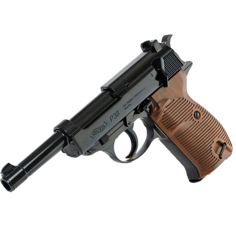 Umarex Walther P38 Co2 Bb 177 Caliber Blowback Air Pistol Sports And