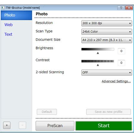 Scan Using Nuance PaperPort SE Or Other Windows Applications Brother
