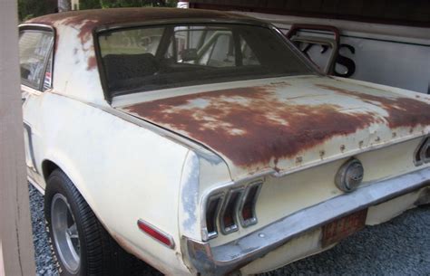 The car is said to be in very good condition with no rust. Local Legend: 1968 Ford Mustang