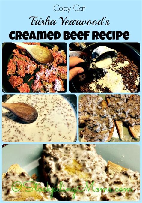 See more ideas about trisha yearwood recipes, recipes, food network recipes. Copy Cat Trisha Yearwood's Creamed Beef | Recipe in 2020 ...