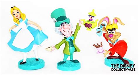 Alice In Wonderland Disneystore Deluxe Figurine Play Set