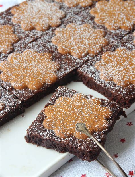 Brownies Med Pepparkakor Lindas Bakskola Bakning Juldesserter