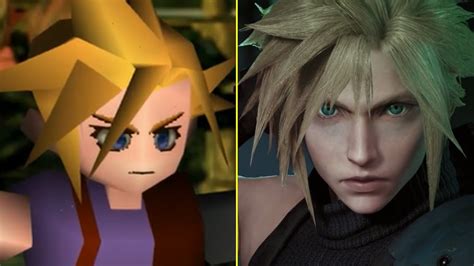 Final Fantasy Vii Original Vs Remake Trailer Graphics Comparison Youtube