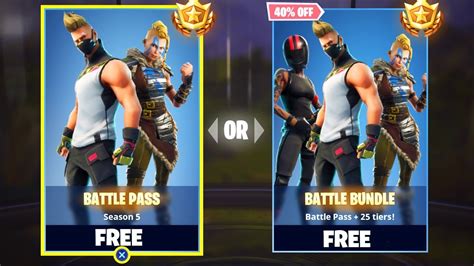 The current season is season 8. NEW FORTNITE SEASON 5 BATTLE PASS FREE! NEW FREE SKINS IN ...