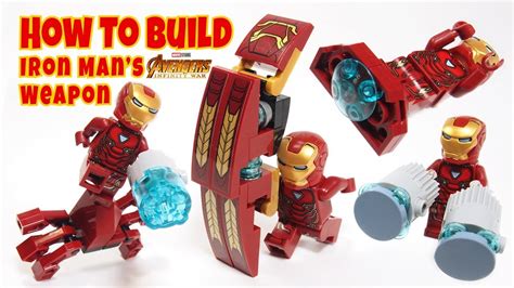 How To Build Lego Iron Man Weapons From Avengers Infini