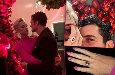 Orlando Bloom And Katy Perry Are Engaged See Photos Of The Ring