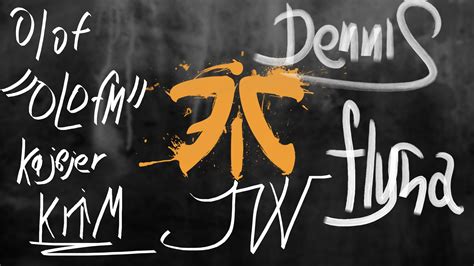 Fnatic Autograph From Ronofar Wallpaper Created By Ronofar