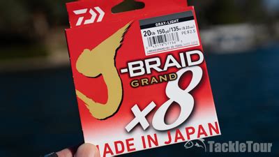 Daiwa J Braid Grand X8 Braided Line Product Review