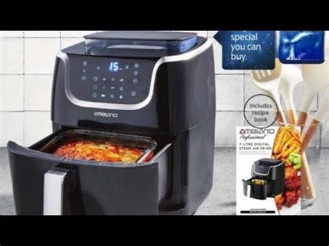 AMBIANO 7 LITRE DIGITAL STEAM AIR FRYER Unboxing Review And Price By FE YouTube