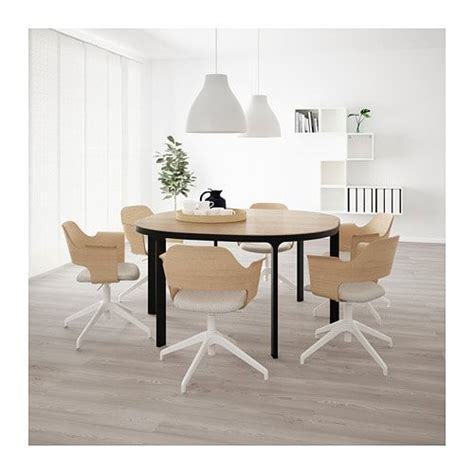 Great for makeup vanity table or small desk. BEKANT Conference table - white 55 1/8 " in 2020 ...