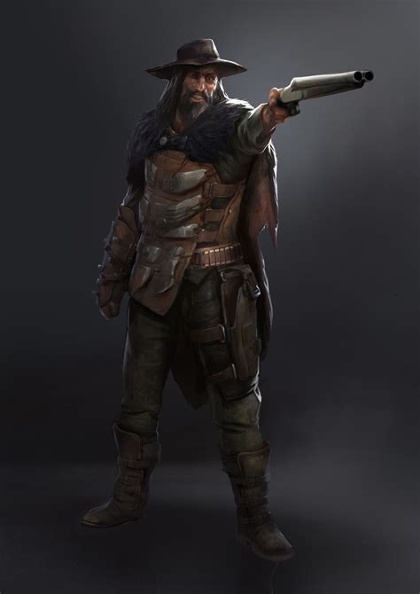 Artstation Post Gunslinger Joseph Noël Concept Art Characters