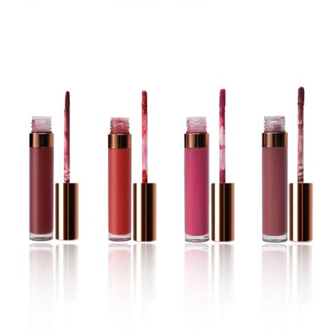 Beauty Lip Makeup Products Matte Lipgloss Easy Wear Velvet Metal