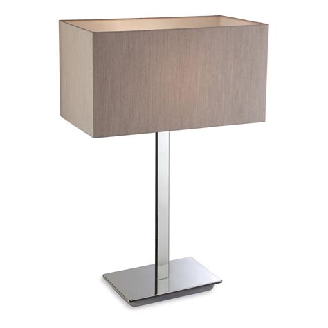 Acacia Rectangular Shaped Table Lamp The Lighting Superstore